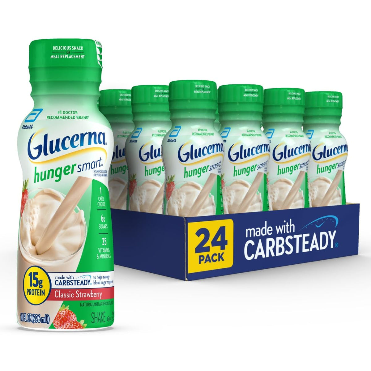 Glucerna Hunger Smart Diabetes Care Shake Ready to Drink 15g Protein