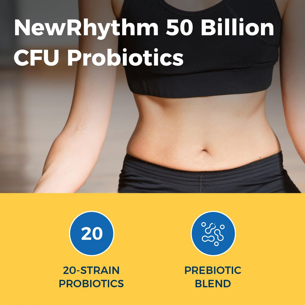 NewRhythm Probiotics 50 Billion CFU – Targeted Release

