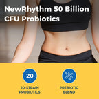 NewRhythm Probiotics 50 Billion CFU – Targeted Release

