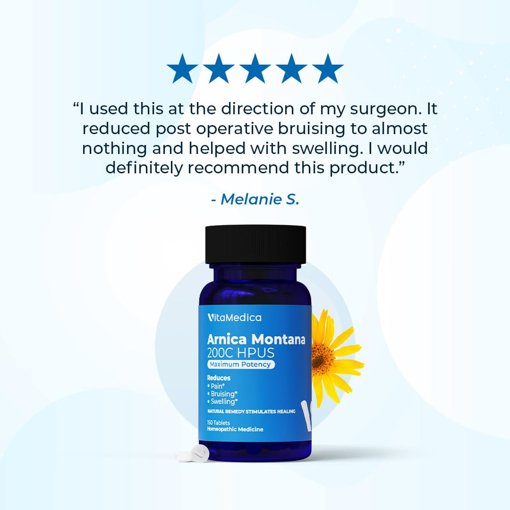 VitaMedica Arnica Montana 200C Rapid-Dissolve Tablets

