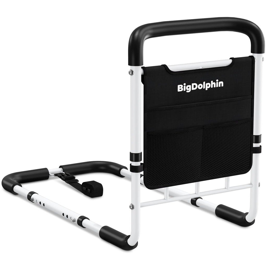 BigDolphin Bed Rail for Seniors with Non-Slip Handle