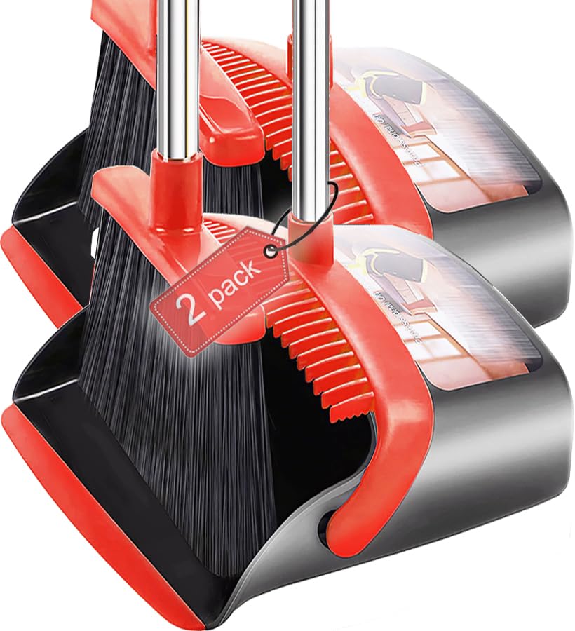 Kramer Broom and Dustpan Set with Telescopic Handle


