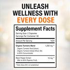 Pure By Nature Turmeric Curcumin with Black Pepper Extract

