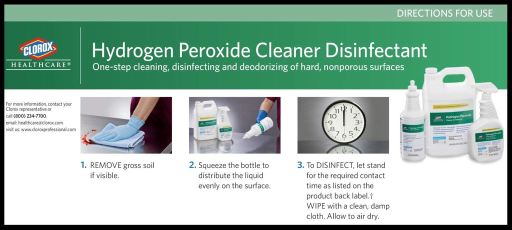 Clorox Healthcare Hydrogen Peroxide Cleaner Disinfectant

