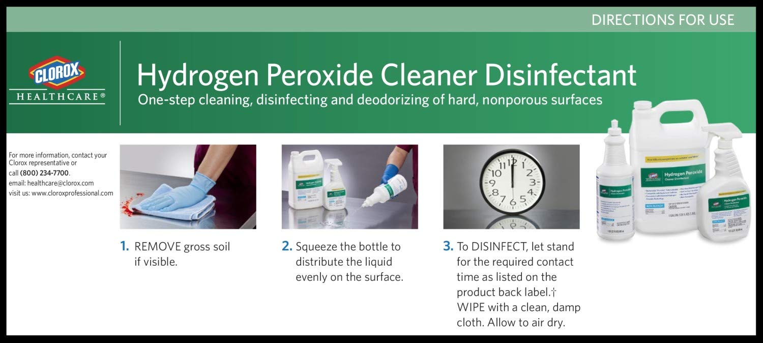 Clorox Healthcare Hydrogen Peroxide Cleaner Disinfectant

