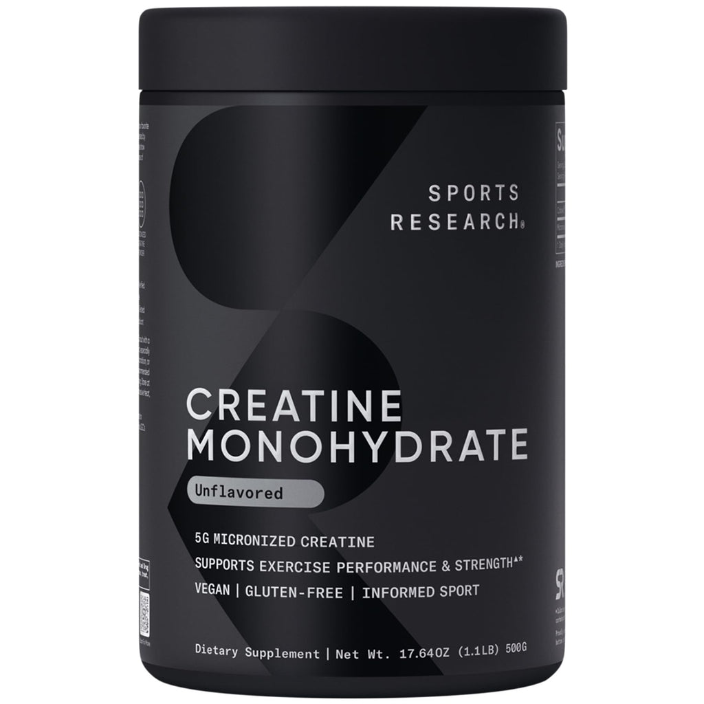 Sports Research Creatine Monohydrate Powder 5 g Micronized


