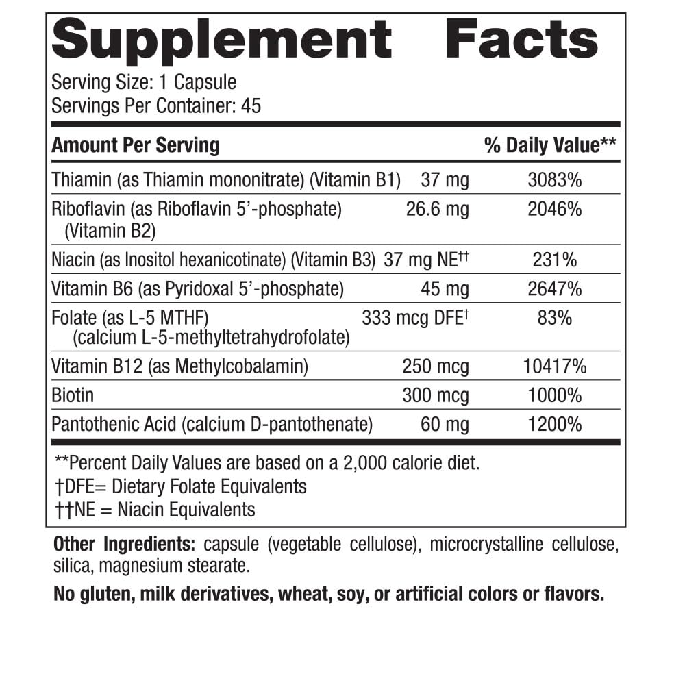 Nordic Naturals Vitamin B Complex | Essential B Vitamins

