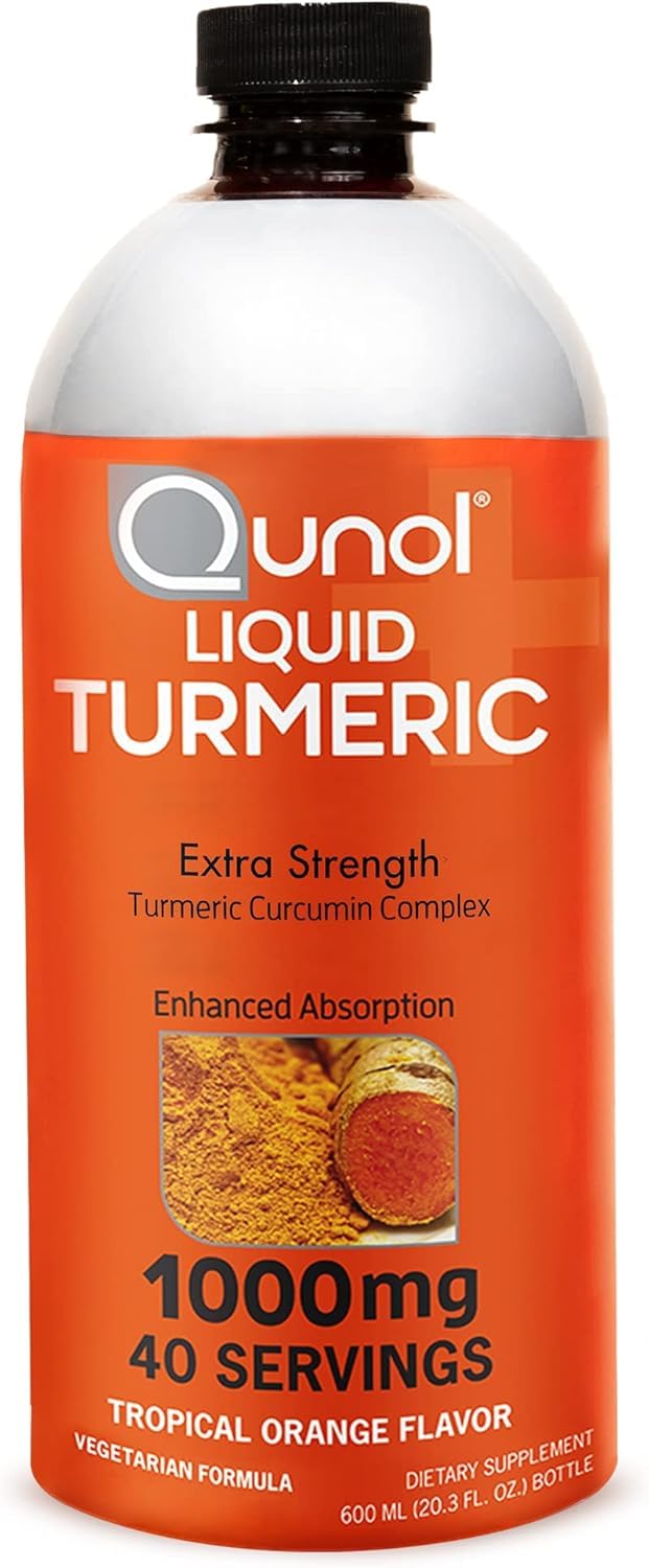 Qunol Turmeric Curcumin Liquid with Black Pepper

