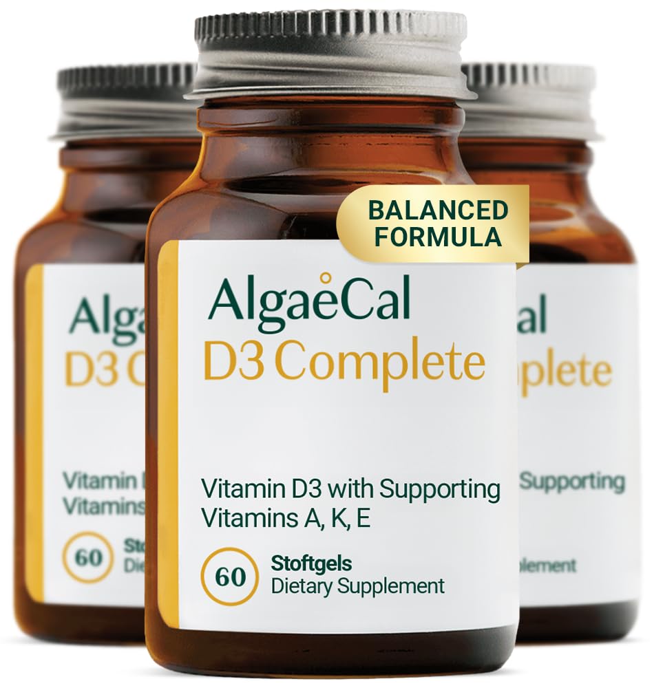 ALGAECAL D3 Complete - Immune & Bone Health with K2 A E
