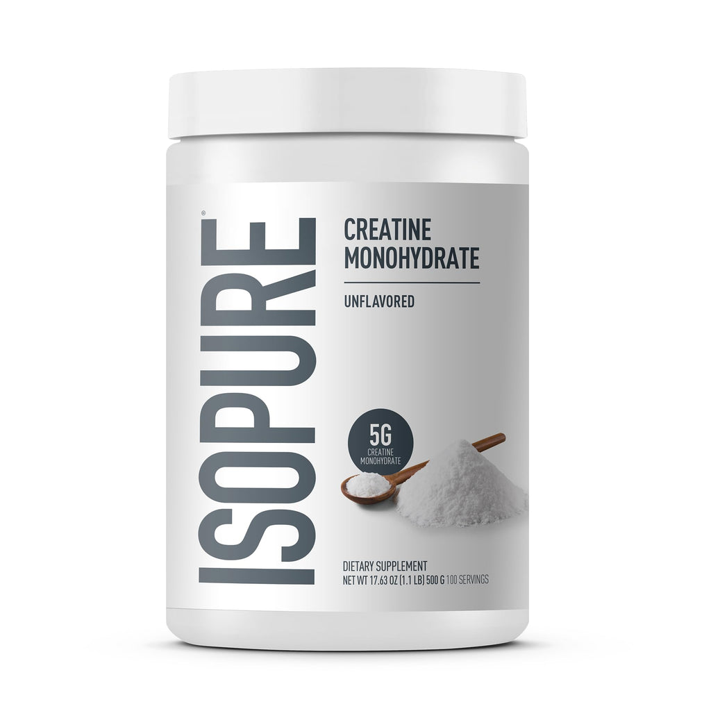 Isopure Creatine Monohydrate Powder - Sugar Free

