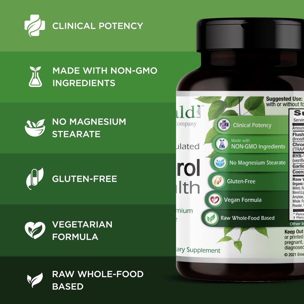 Emerald Labs Cholesterol Health Supplement | Heart Support

