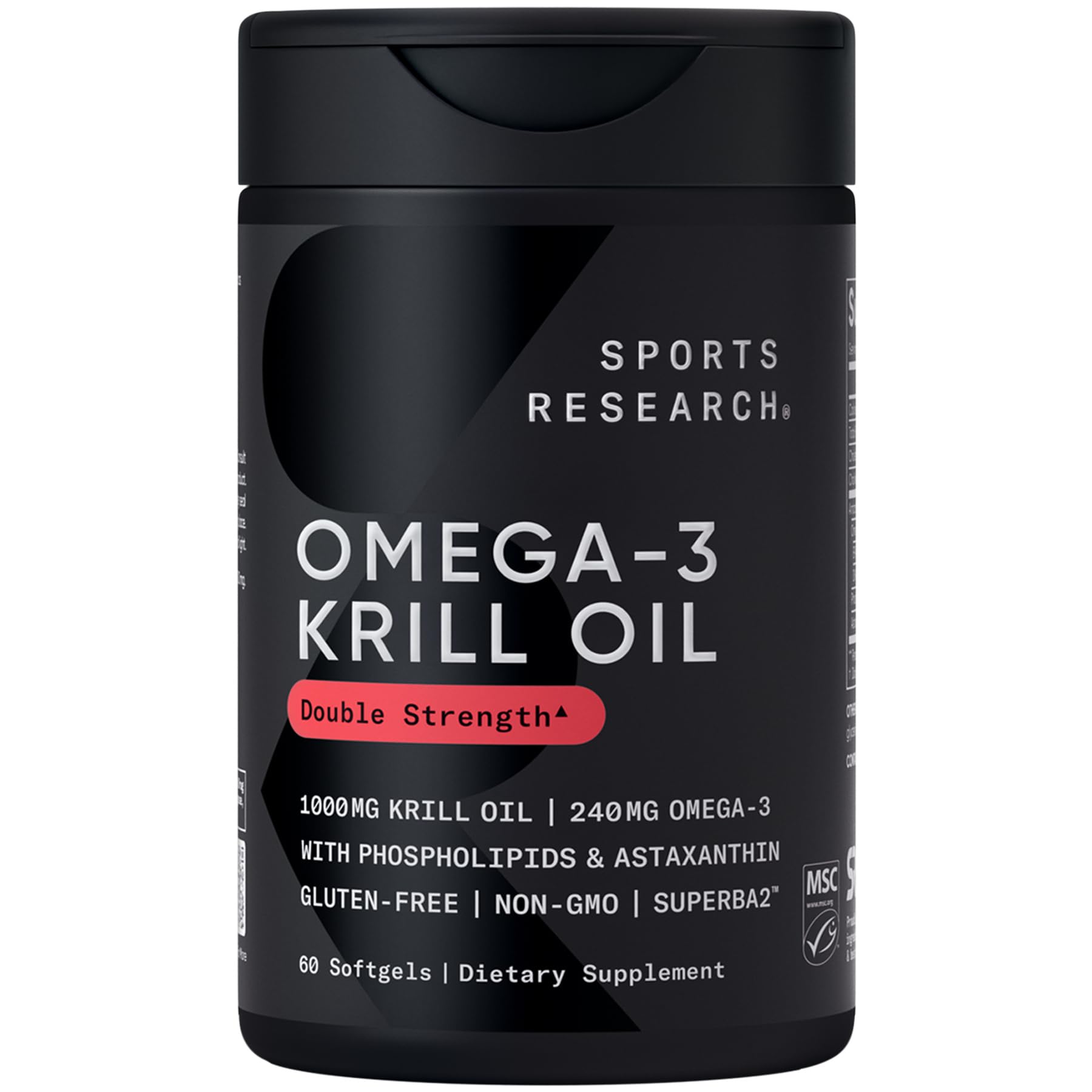Sports Research Krill Oil with EPA & DHA Omega-3

