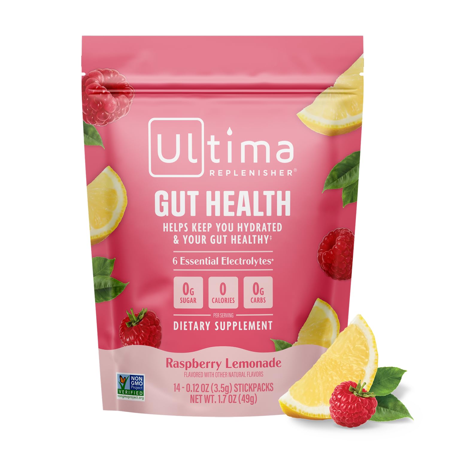 Ultima Replenisher Electrolytes Raspberry Lemonade

