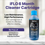 iFLO Smart A/C Drain Line Cartridge - Enzymatic Formula

