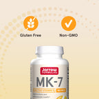 Jarrow Formulas MK-7 Vitamin K2 Softgels for Bone & Heart

