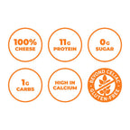 Moon Cheese Cheddar Believe It Crunchy Protein Snack


