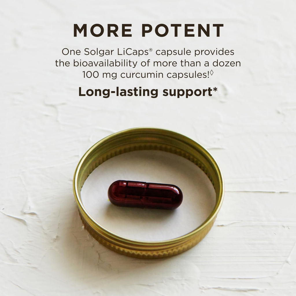 Solgar Full Spectrum Curcumin Enhanced Bioavailability

