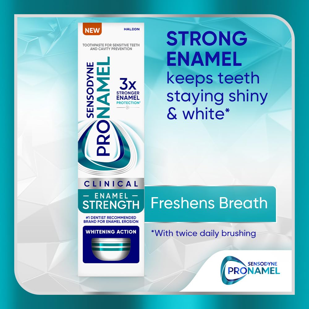 Sensodyne Pronamel Clinical Enamel Strengthening Toothpaste

