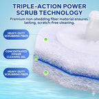 Disposable Toilet Brush Refills - Clorox Compatible

