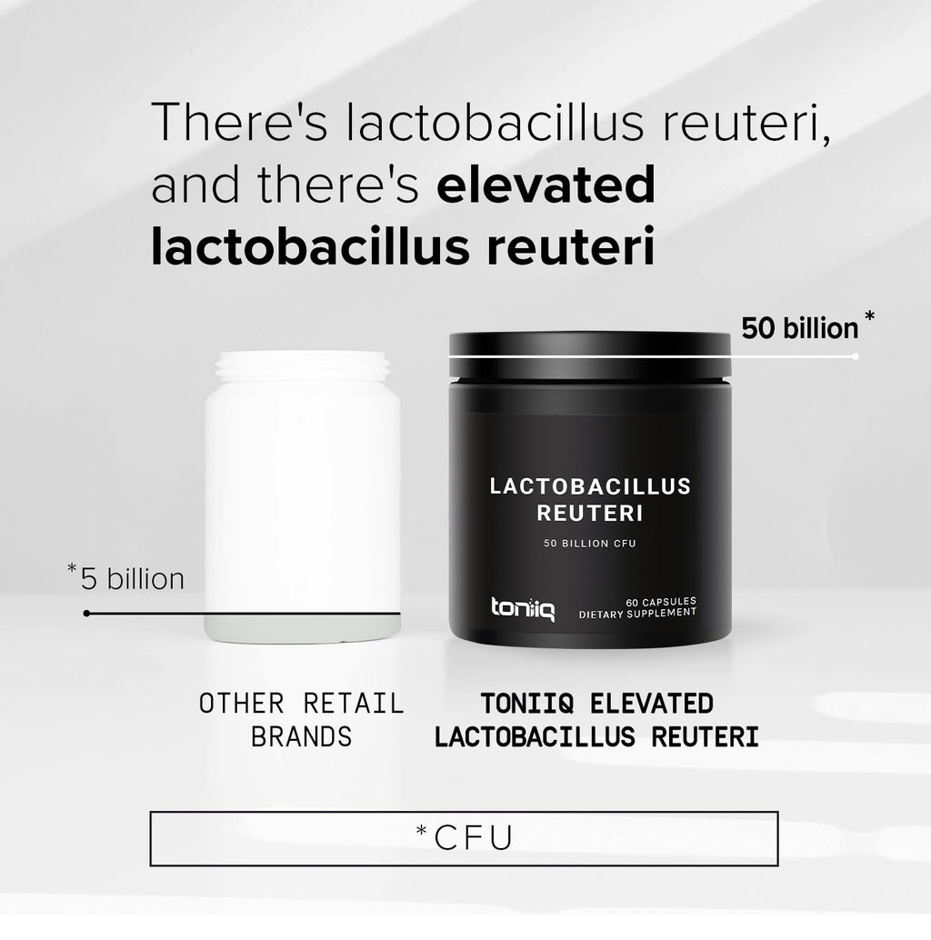 Toniiq Lactobacillus Reuteri Probiotic - High Potency

