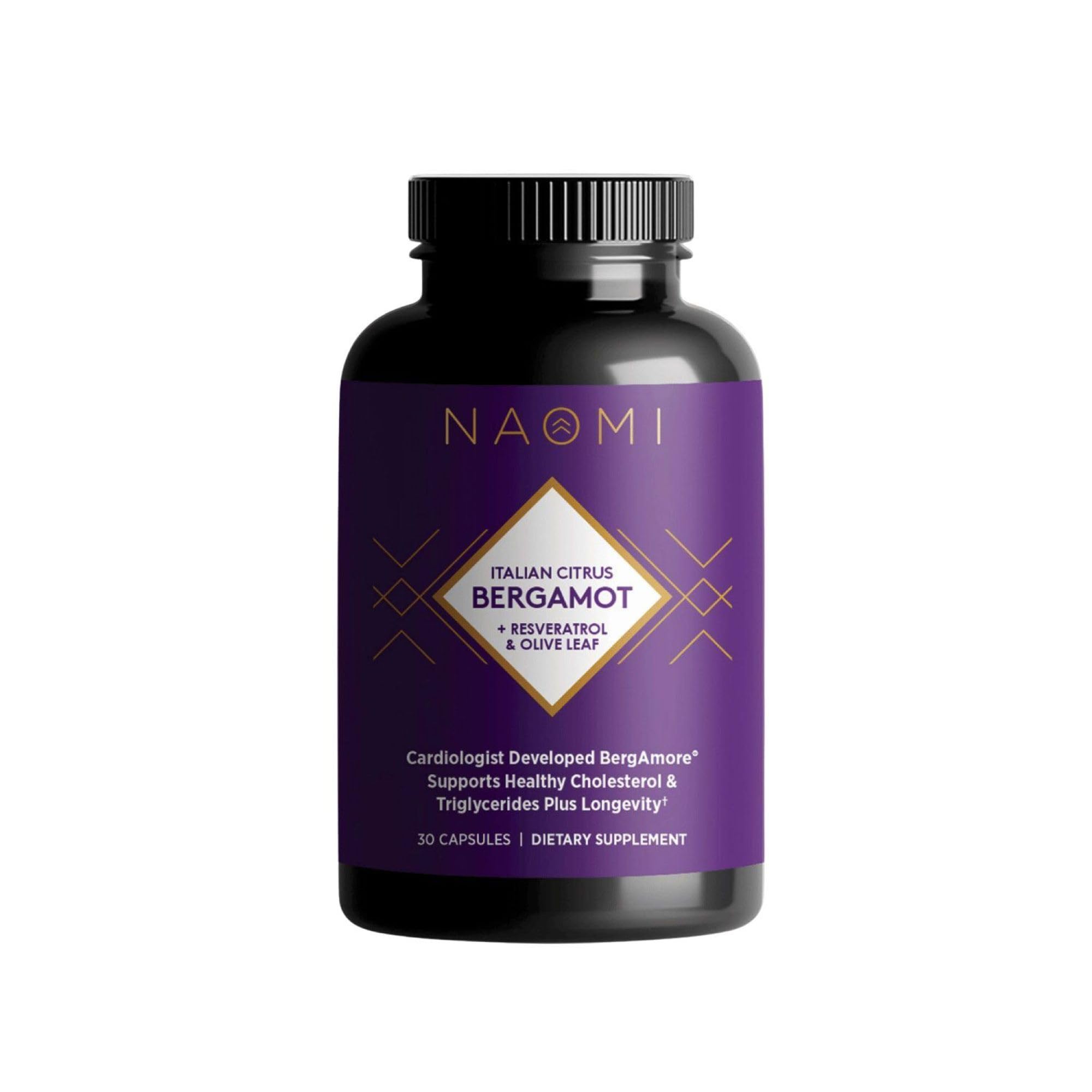 NAOMI Bergamot 500 mg with Resveratrol - BergAmore Extract

