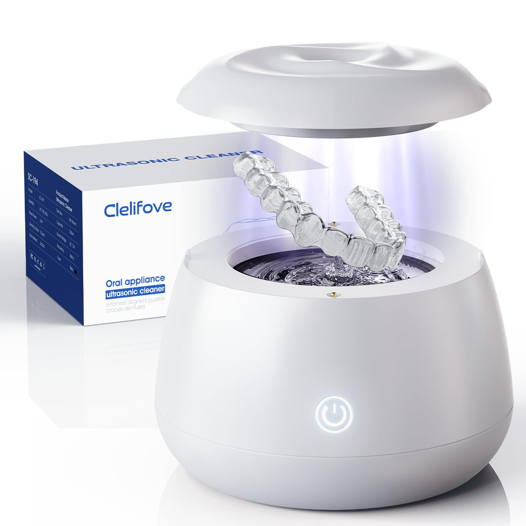 Ultrasonic Retainer Cleaner Pod for Aligners & Trays

