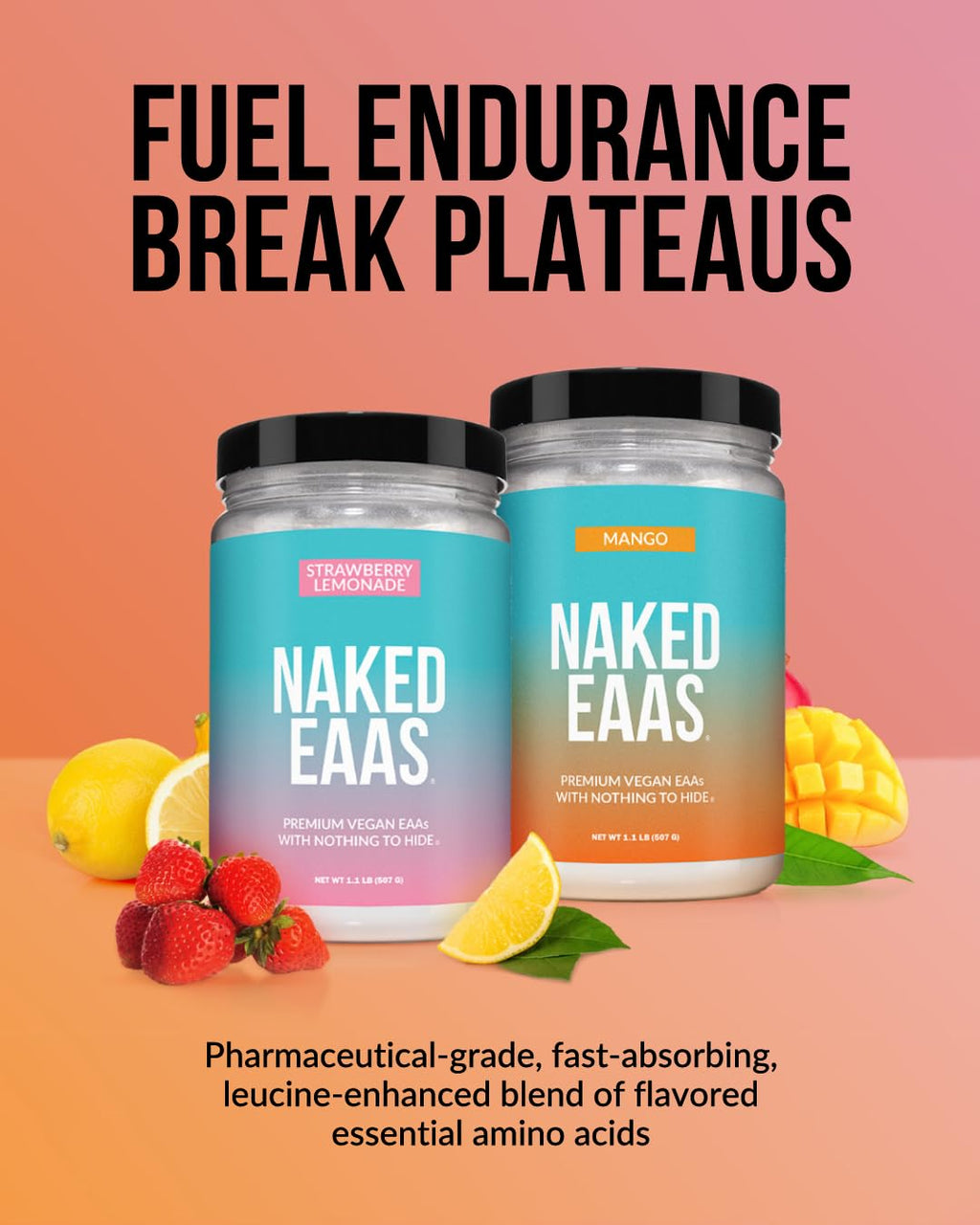 NAKED EAAs Amino Acids Powder - Essential Amino Acids

