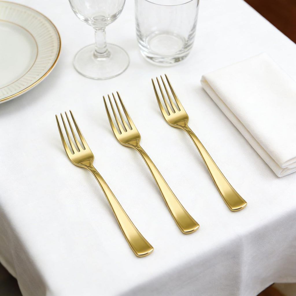 Heavy-Duty Disposable Plastic Forks – 180 Count


