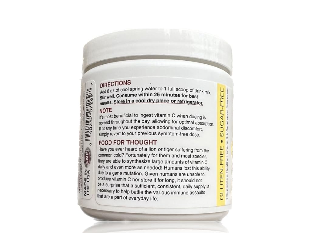 Sufficient-C Non-GMO Vitamin C Drink Mix | Immune Support

