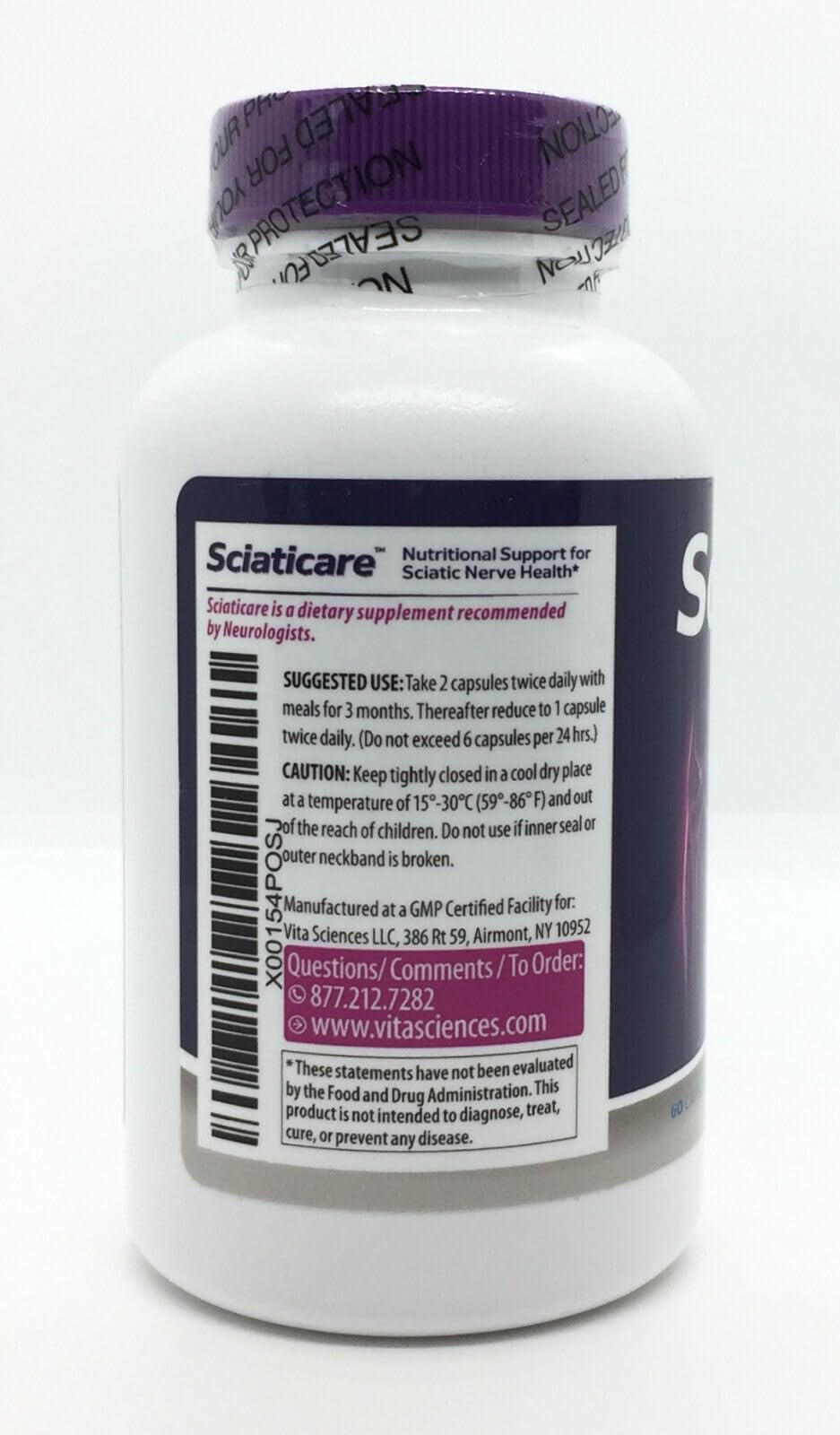 Sciaticare Nerve Support Supplement | Vita Sciences

