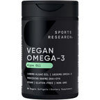 Sports Research Vegan Omega-3 from Algae Oil DHA & EPA

