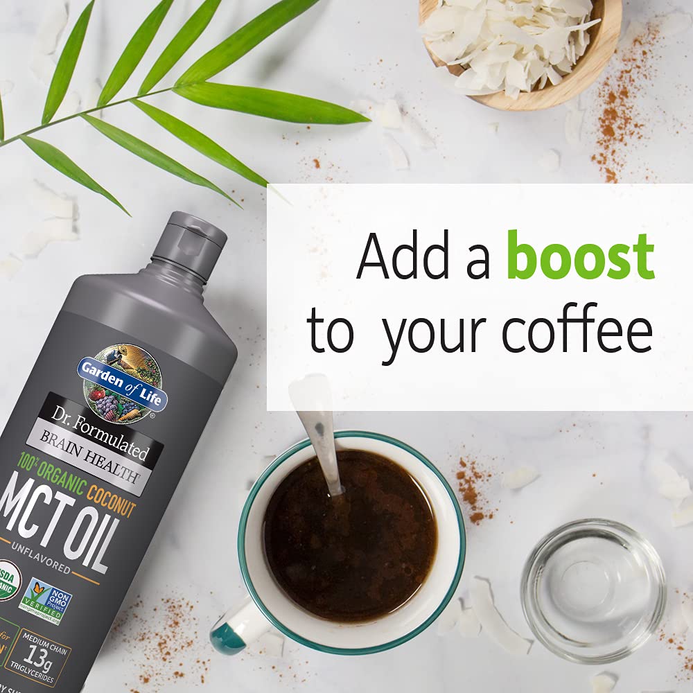 Garden of Life MCT Oil for Brain Health - Organic Coconut

