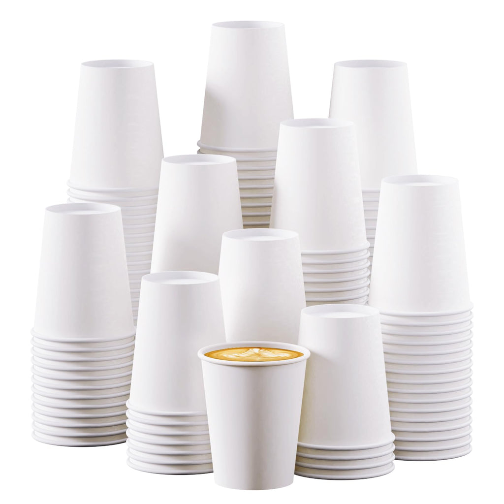 Turbo Bee Disposable Paper Cups for Espresso Shots – Mini Tasting Cups