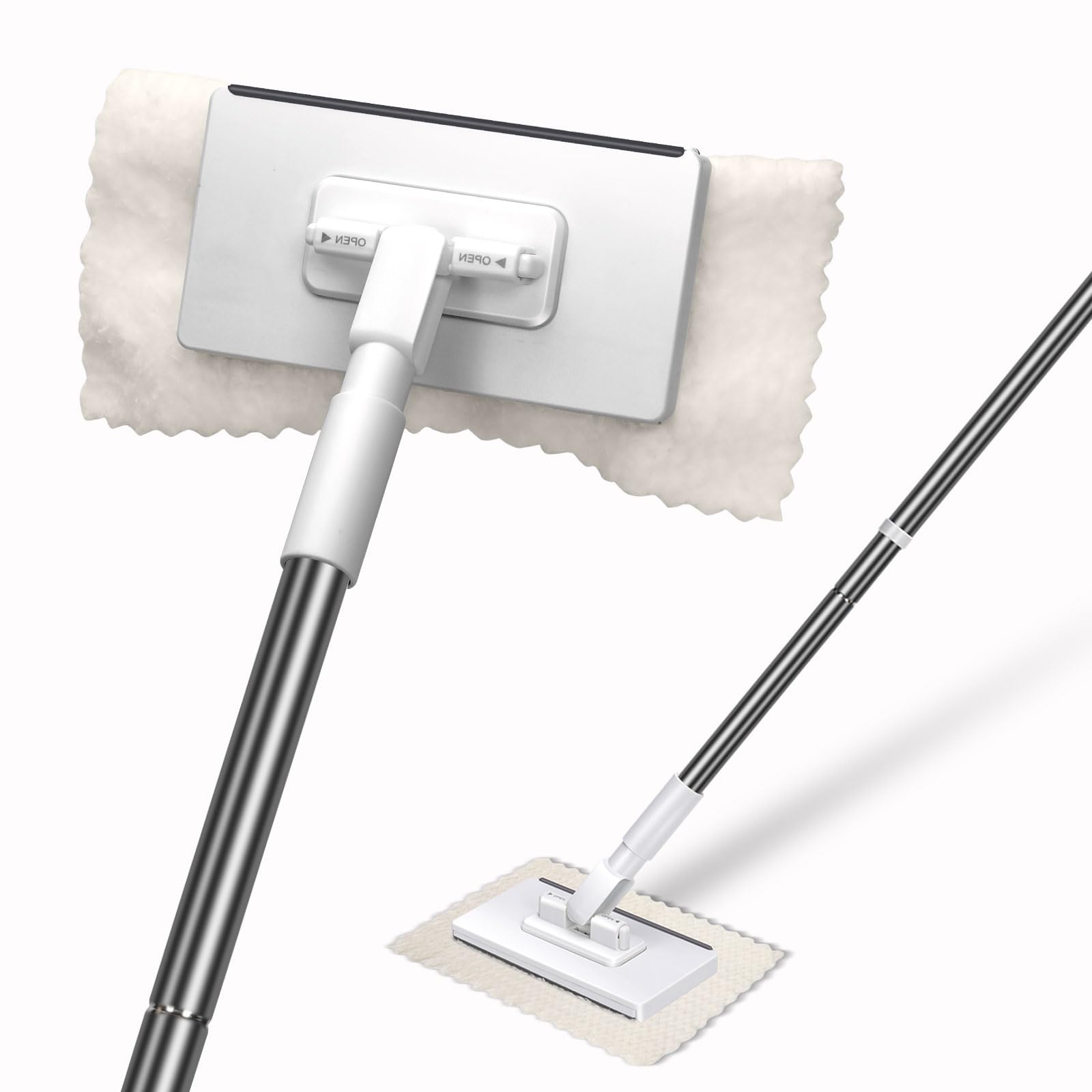 Masthome Microfiber Mop for Floor Cleaning with Five Replacement Pads