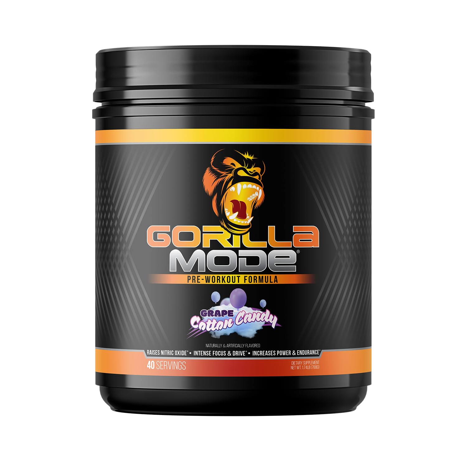 Gorilla Mode Pre Workout - High-Potency Pumps, Energy & Focus