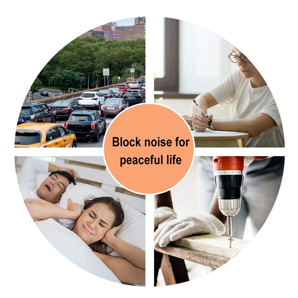 Foam Ear Plugs 32dB Noise Reduction - Hearing Protection

