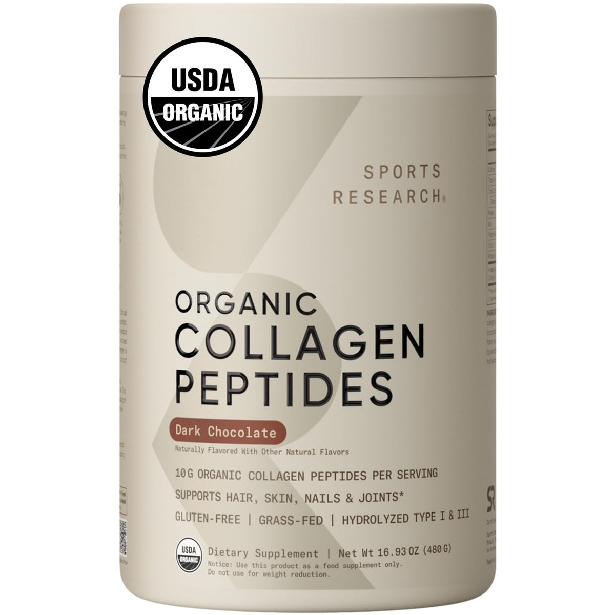 Sports Research Bovine Colostrum Powder – Easy to Mix, Single-Ingredient Immunity Support