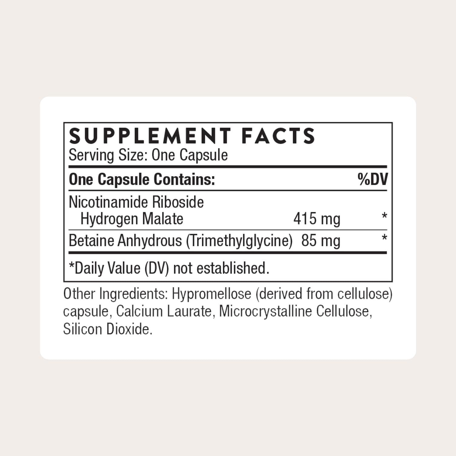 THORNE Wellness Supplement for Cellular Energy

