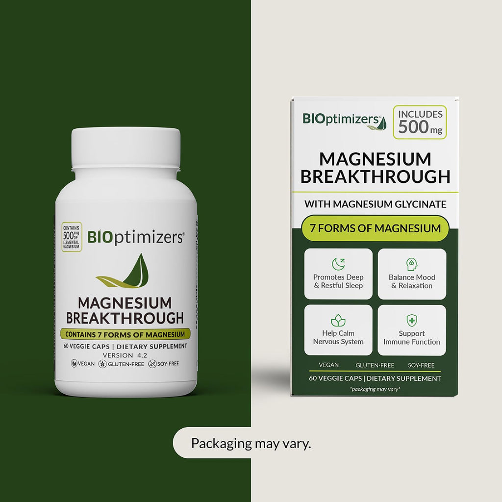 BIOptimizers Magnesium Breakthrough - Sleep & Cognitive Support

