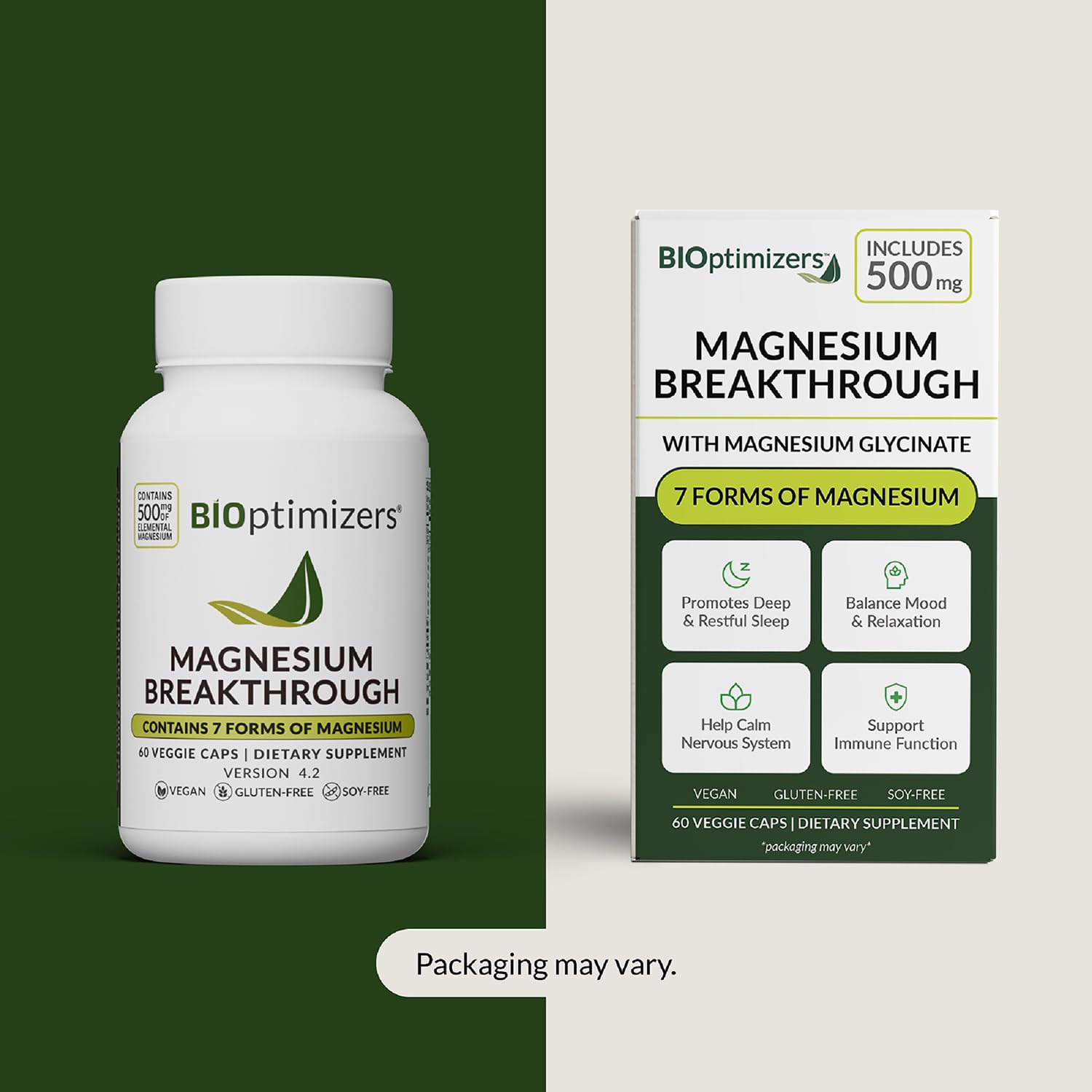 BIOptimizers Magnesium Breakthrough - Sleep & Cognitive Support

