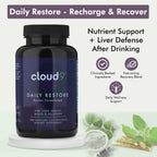 Cloud9 Daily Restore Liver Detox & Recovery Supplement

