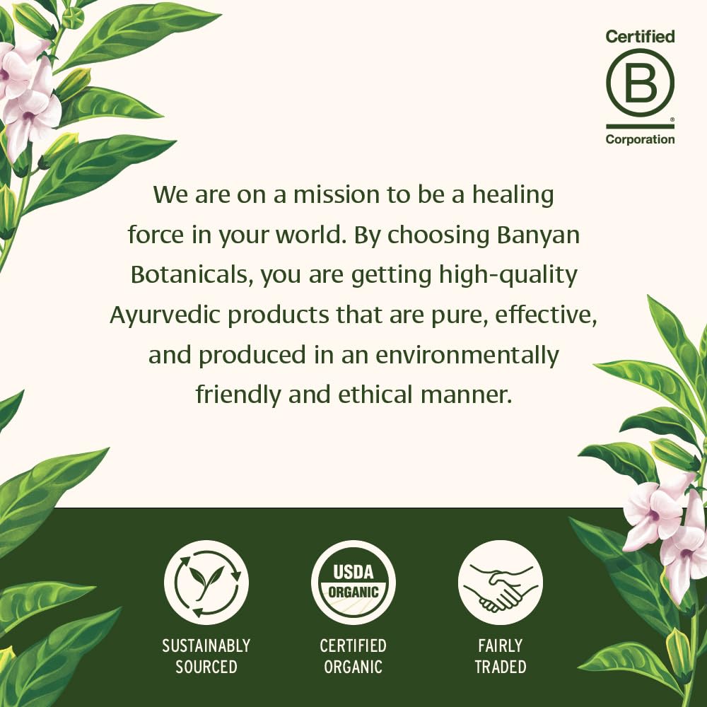 Banyan Botanicals Triphala Tablets for Digestive Support

