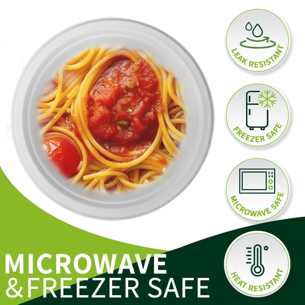 Compostable Sugarcane Paper Plates | Eco Dinnerware

