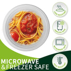 Compostable Sugarcane Paper Plates | Eco Dinnerware

