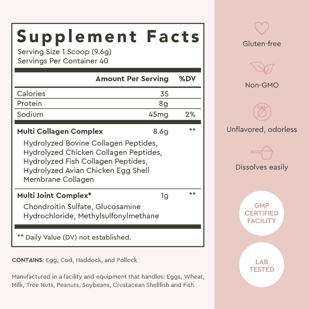 Alaya Multi Collagen Powder NSF Certified


