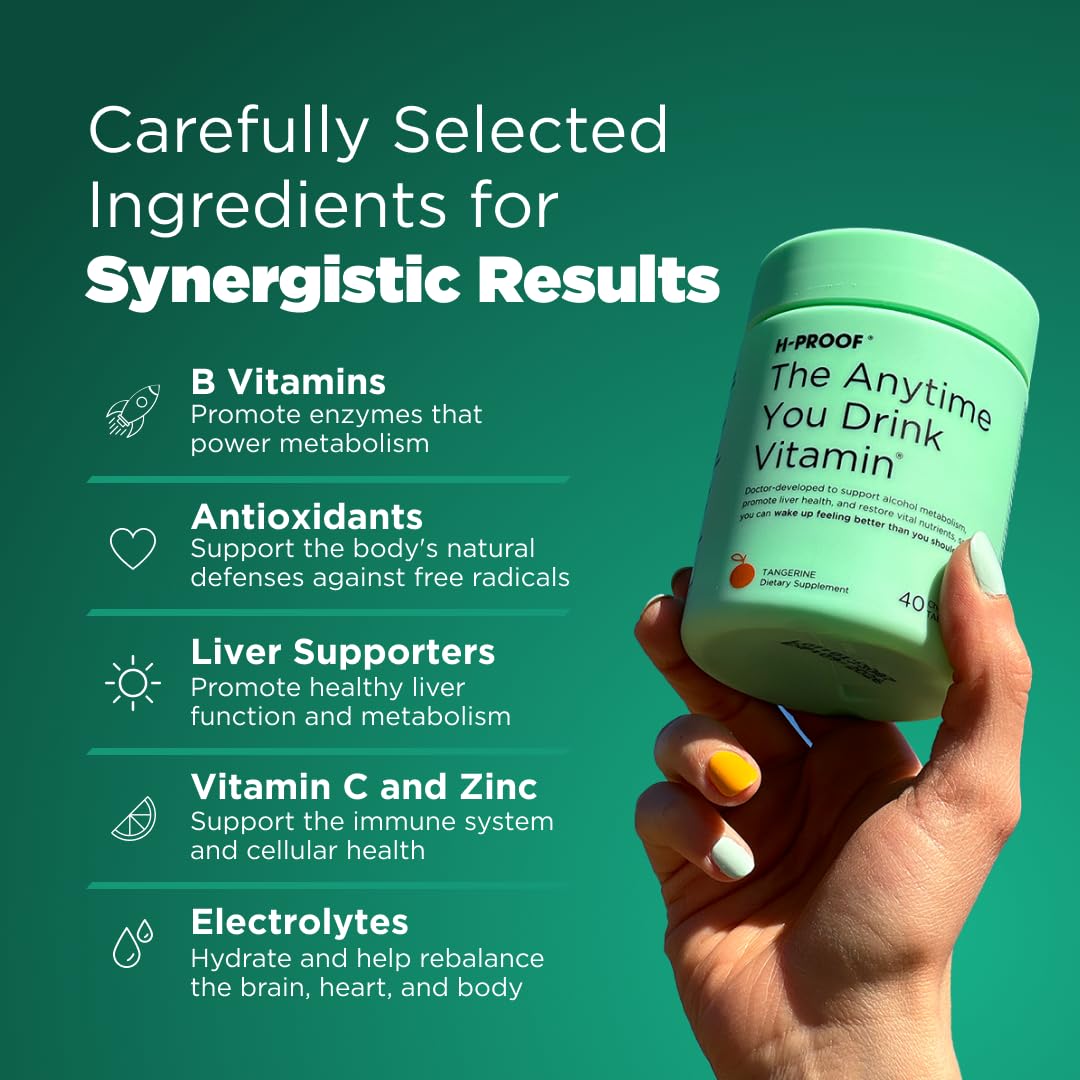 H-PROOF Vitamin Anytime You Drink - Metabolism Support

