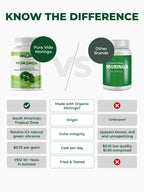 Pura Vida Moringa Capsules — Pure Leaf Powder

