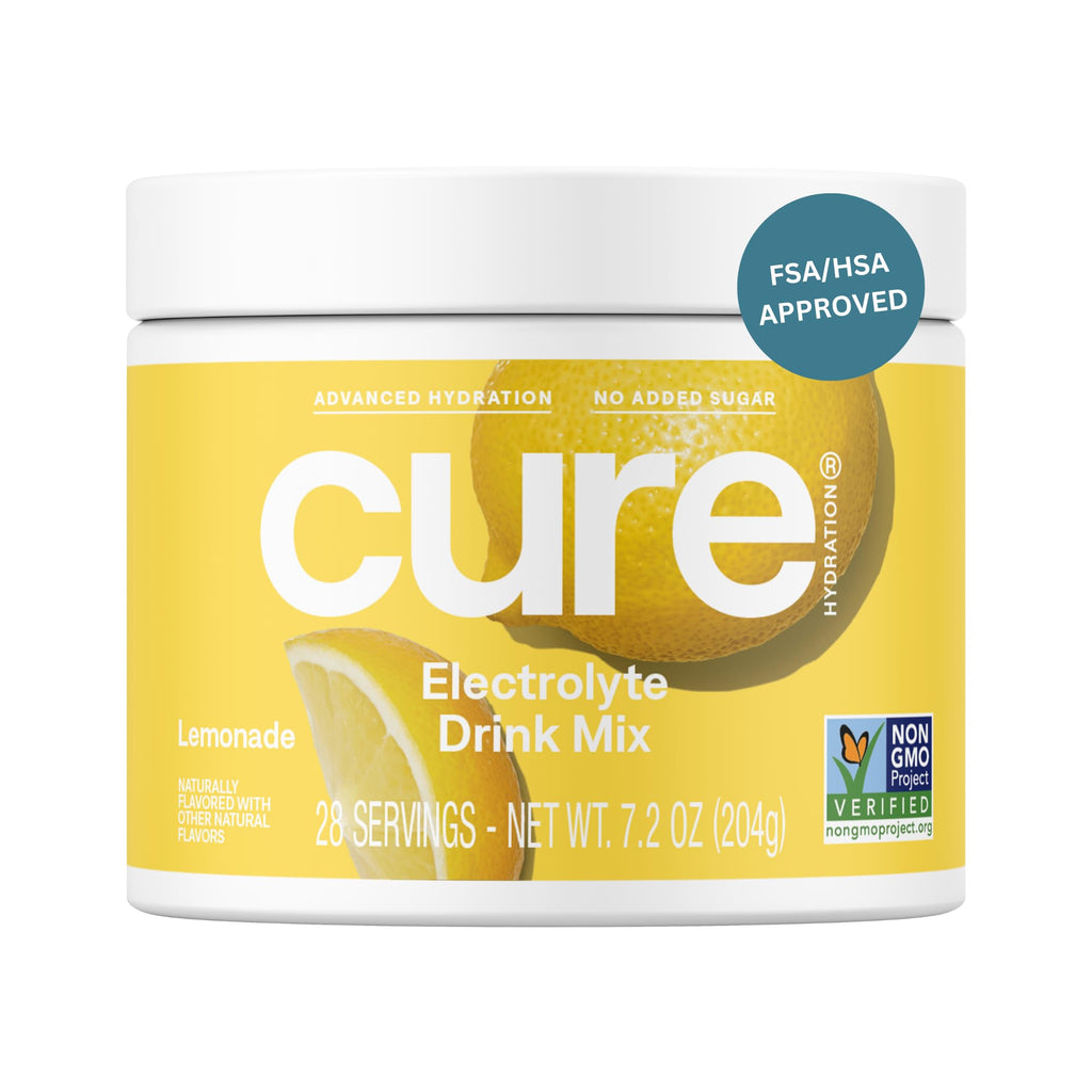Cure Hydration Plant-Based Electrolyte Drink Mix

