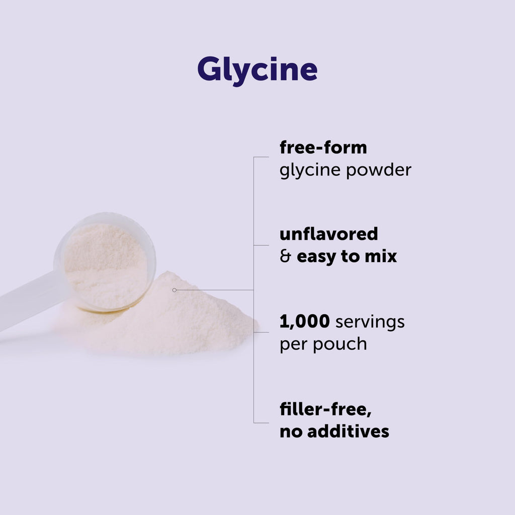 Micro Ingredients Glycine Powder 1000 mg per Serving


