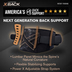 Copper Fit X-Back Back Brace - Adjustable Lumbar Support

